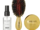 Gold-plated Spa Brush Set, € 140, Balmain Hair Couture, em net-a-porter.com